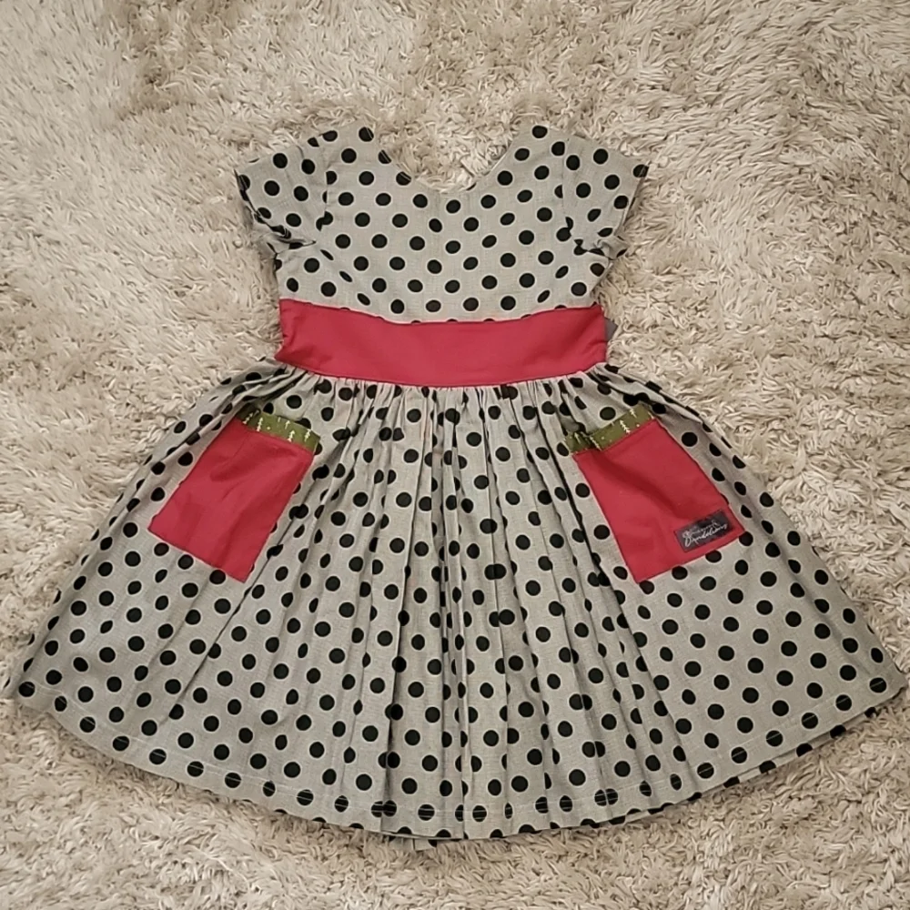 Girl's Christmas Dress - Picture 1 of 5
